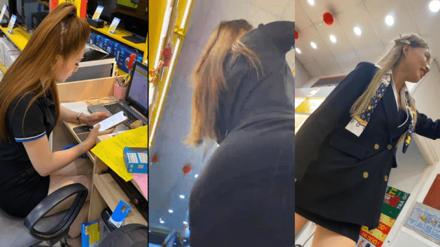 Quay lén nhân viên TGDD cực xinh chân dài - VLXX.AS